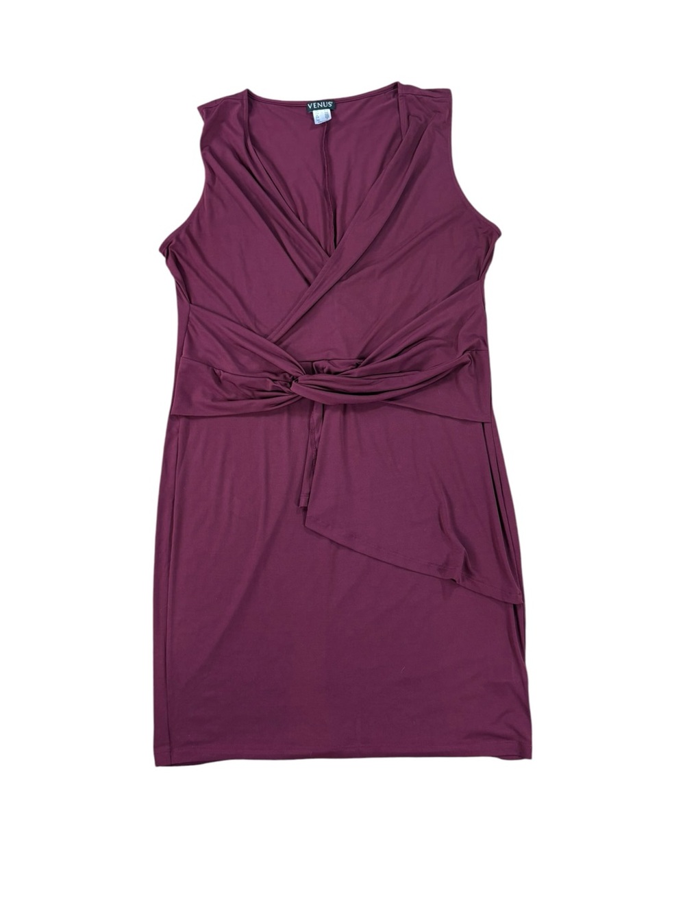 Woman’s Venus sleeveless stretchy wrap front dress size XL